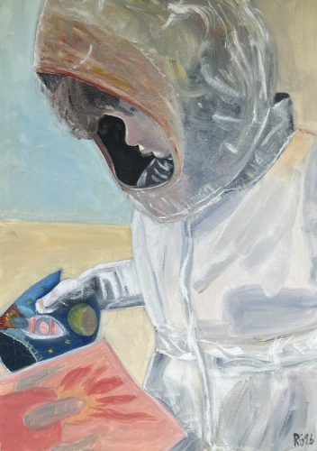 Vijfjarige astronaut