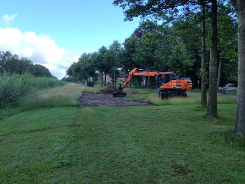 Afplaggen en afvoeren